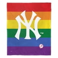thumbnail image 1 of The Northwest Group  New York Yankees Pride 50" x 60" Silk Touch Throw Blanket, 1 of 4