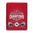 thumbnail image 1 of The Northwest Group Ohio State Buckeyes College Football Playoff 2024 National Champions 48" x 60" Tapestry Throw, 1 of 6