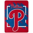 thumbnail image 1 of The Northwest Group  Philadelphia Phillies 46" x 60" Dimensional Micro Raschel Plush Throw Blanket, 1 of 5