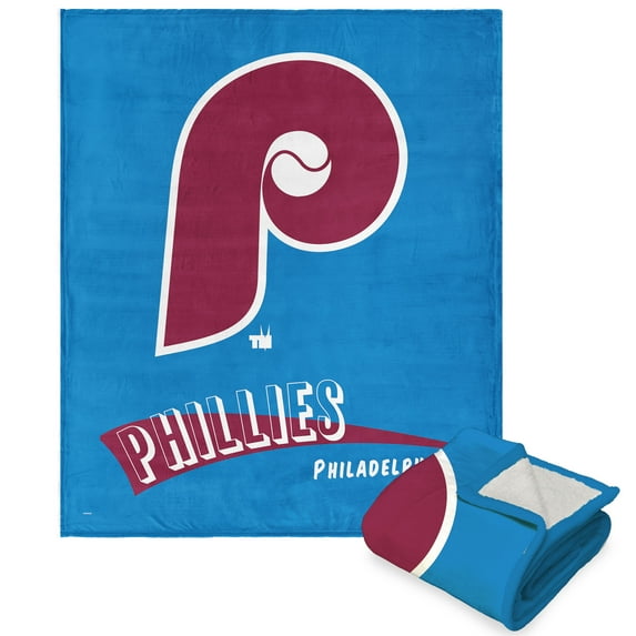 The Northwest Group Philadelphia Phillies 50- x 60- Cooperstown Collection-Silk Touch Throw Blanket