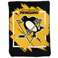 thumbnail image 1 of The Northwest Group  Pittsburgh Penguins 46" x 60" Dimensional Micro Raschel Plush Throw Blanket, 1 of 1