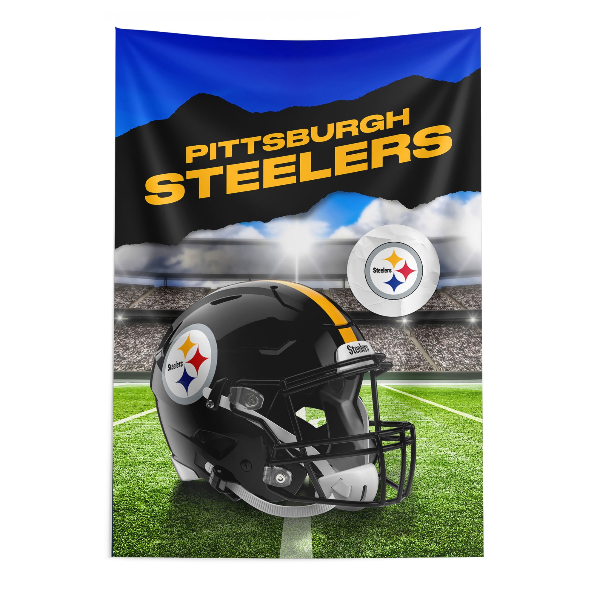 The Northwest Group Pittsburgh Steelers 40" x 57" Midfield Wall Art Tapestry