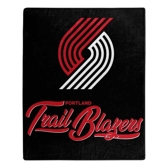 The Northwest Group Portland Trail Blazers 50" x 60" Signature Raschel Plush Throw Blanket