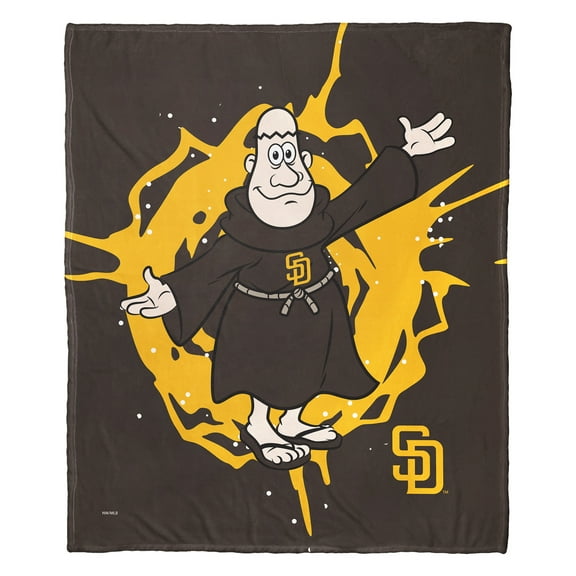 The Northwest Group San Diego Padres 50" x 60" Mascot Silk Touch Throw Blanket