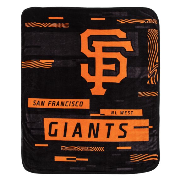 The Northwest Group San Francisco Giants 50" x 60" Digitize Raschel Throw Blanket