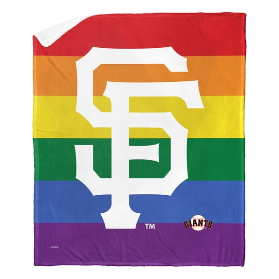 The Northwest Group San Francisco Giants 50" x 60" Pride Silk Touch Throw Blanket