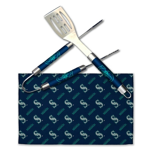 The Northwest Group Seattle Mariners BBQ Grill Utensil Set