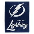 thumbnail image 1 of The Northwest Group  Tampa Bay Lightning 50" x 60" Signature Raschel Plush Throw Blanket, 1 of 1