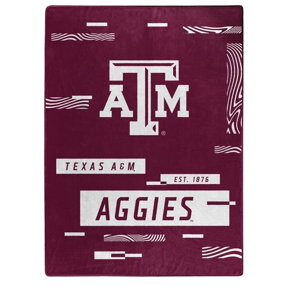 The Northwest Group Texas A&M Aggies 50" x 60" Digitize Raschel Throw Blanket