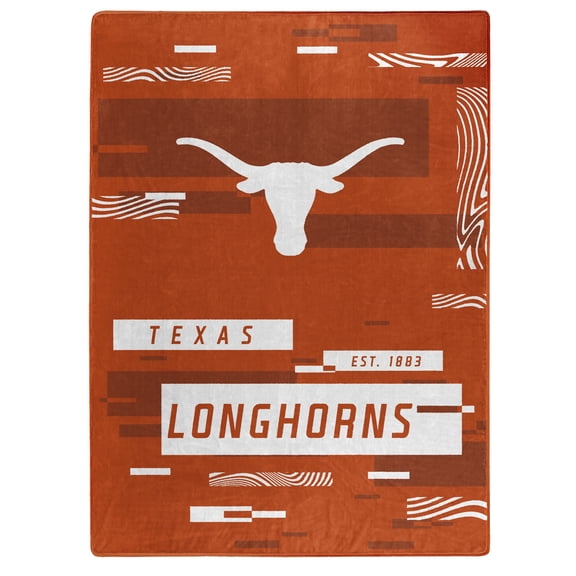 The Northwest Group  Texas Longhorns 50" x 60" Digitize Raschel Throw Blanket