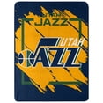thumbnail image 1 of The Northwest Group  Utah Jazz 46" x 60" Dimensional Micro Raschel Plush Throw Blanket, 1 of 3