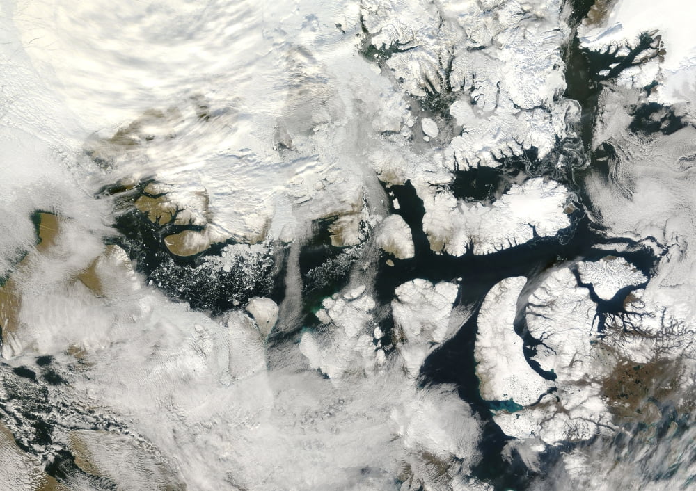 The Northwest Passage Canvas Art - Stocktrek Images (34 x 24)