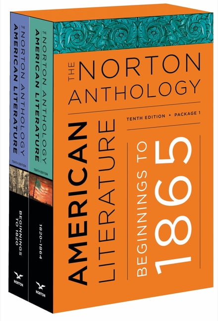 The Norton Anthology of American Literature, (Paperback) - Walmart.com