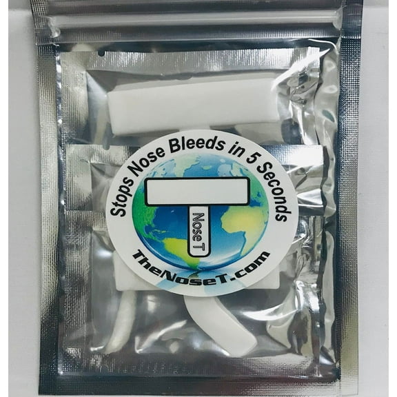 The Nose T 3 Pack White - Nosebleed Stop Device