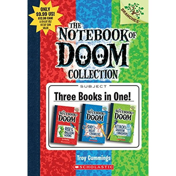 Pre-Owned The Notebook of Doom (Books 1-3) (Paperback) 1338101994 9781338101997
