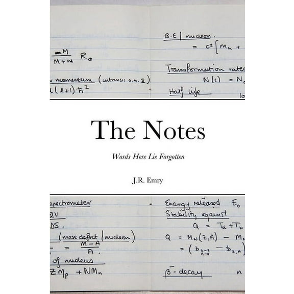 The Notes: Words Here Lie Forgotten, (Paperback)