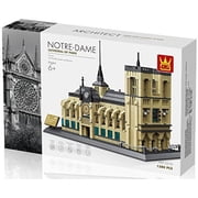 Wange The Notre Dame de Paris Building Block Set, 1380 Pcs
