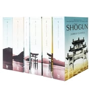 The Novels of Asian Saga Series 6 Books Collection Set By James Clavell Shogun, Tai-Pan, Gai-Jin, King Rat, Noble House & Whirlwind