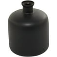 thumbnail image 1 of DecMode 12" Handmade Black Glass Vase, 1 of 7