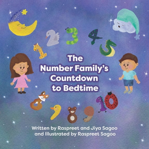 The Number Family's Countdown to Bedtime (Paperback)