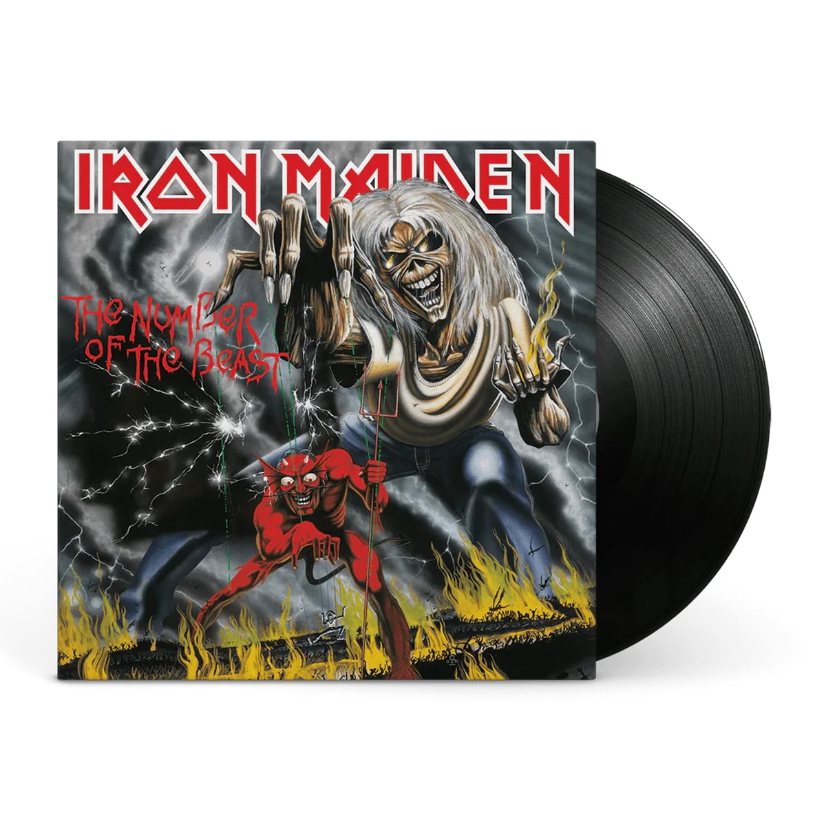 Iron Maiden The Number of the Beast (Vinyl Record) 12" Album