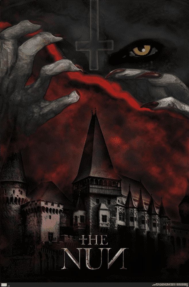 The Nun - Castle Wall Poster, 14.725" x 22.375"