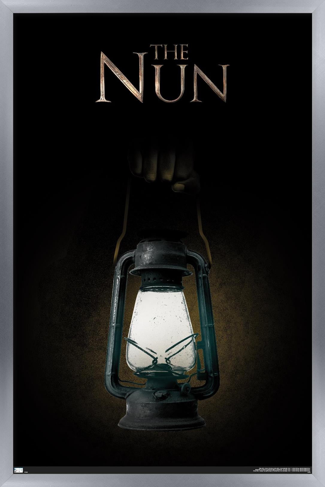 The Nun - Lantern Wall Poster, 14.725" x 22.375", Framed