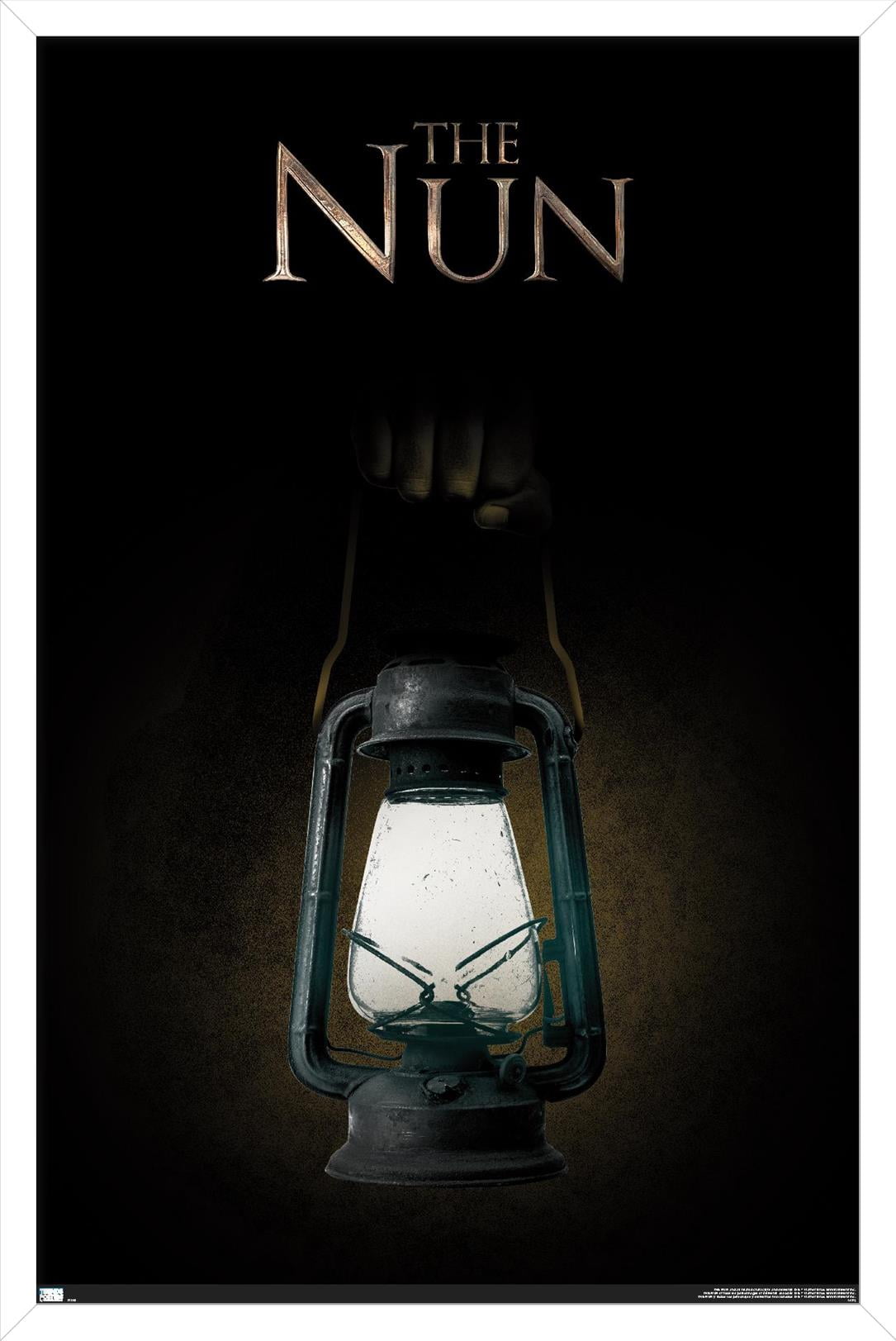 The Nun - Lantern Wall Poster, 14.725" x 22.375" Framed