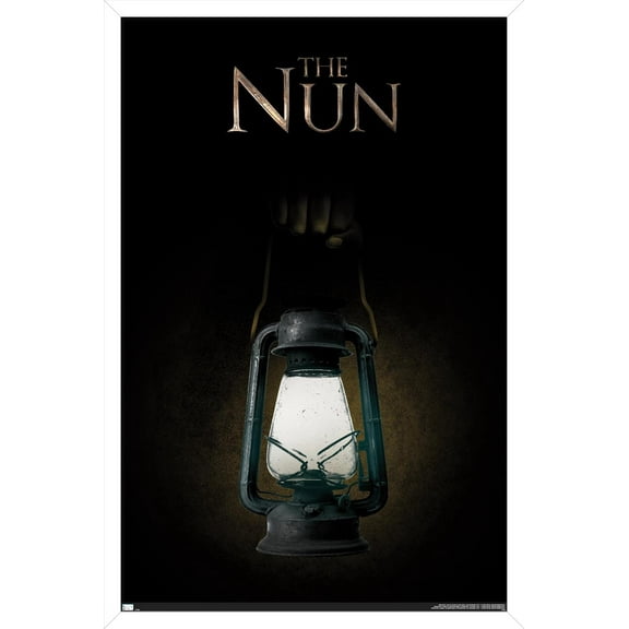 The Nun - Lantern Wall Poster, 14.725" x 22.375" Framed