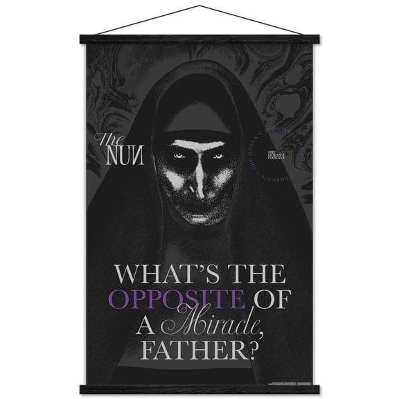 The Nun - Opposite Of A Miracle Wall Poster with Magnetic Frame, 22.375" x 34"