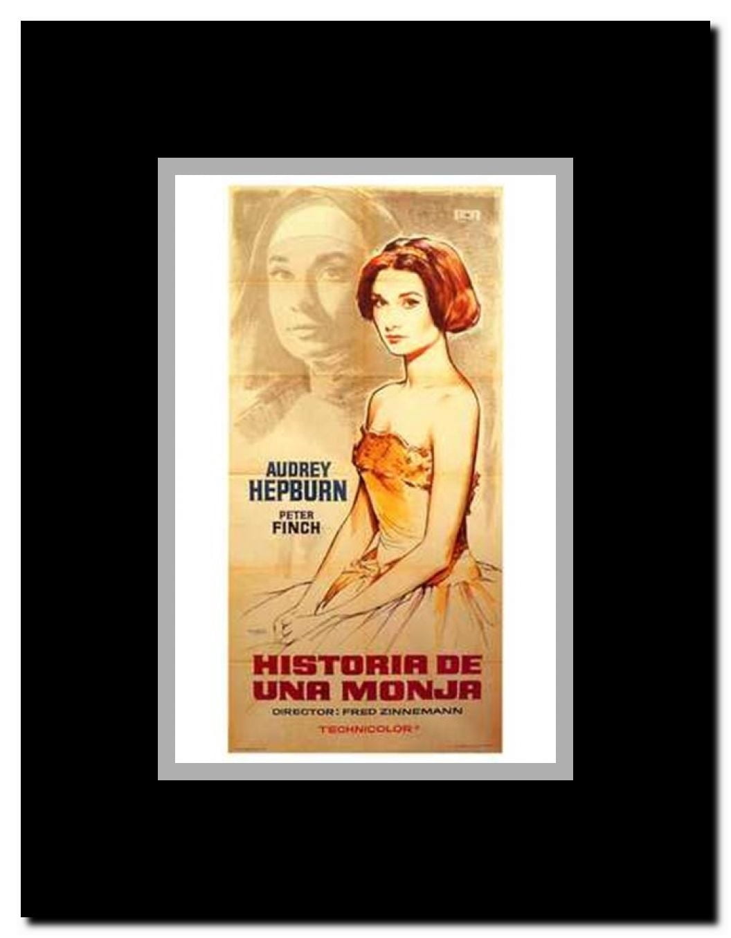The Nun's Story Framed Movie Poster