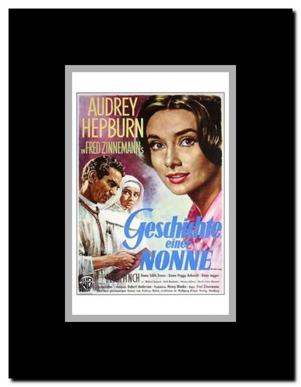 The Nun's Story Framed Movie Poster