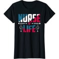 thumbnail image 1 of The Nurse Life T-Shirt Nurse Day Gift, 1 of 3
