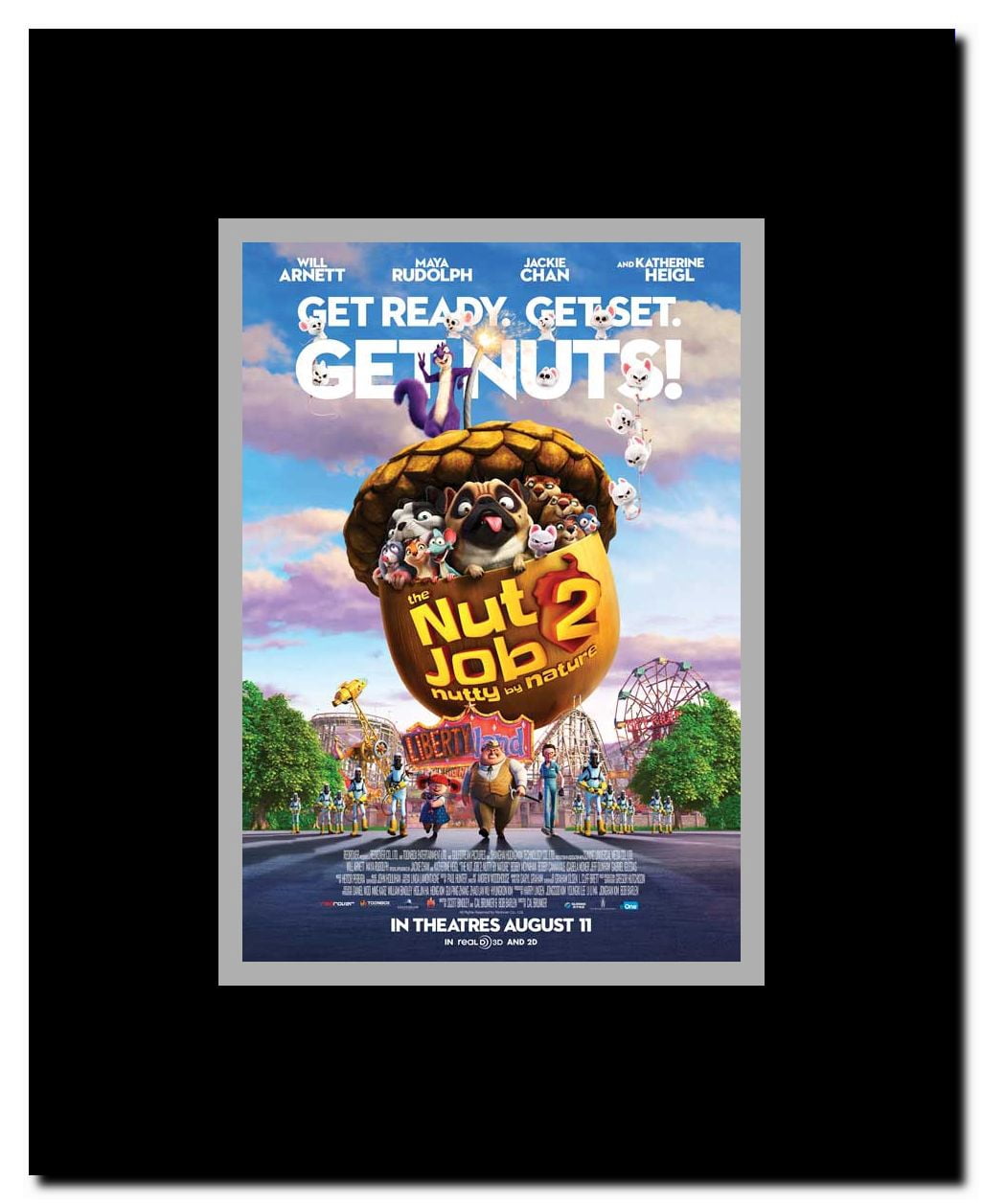 The Nut Job 2 Framed Movie Poster