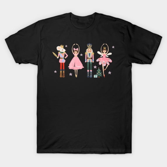 Sugar Technology The Nutcracker Ballet Mouse King Sugar Plum Fairy T-Shirt, Holiday T ...