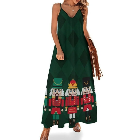 The Nutcrackers Sleeveless Dress Loose Women's Dress Dresses Luxury Evening Dresses