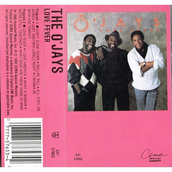 The O'Jays – Love Fever (New) (Cassette)