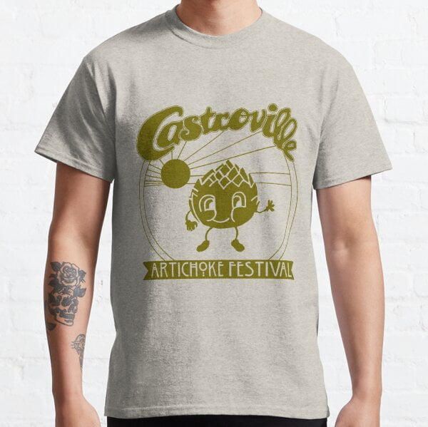 The ORIGINAL CASTROVILLE ARTICHOKE FESTIVAL Dustin's shirt in