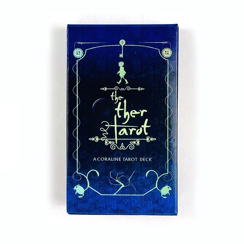 The OTHER Tarot Cards 78 Pcs Tarot Deck The Key That Opens The Door To The Coraline World, Great For Meditation & Party Games