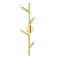 thumbnail image 1 of The Oaks Collection Modern Linear Wall Sconce The Oaks Collection Wall Sconce 4 Light - Brushed Brass, 1 of 5