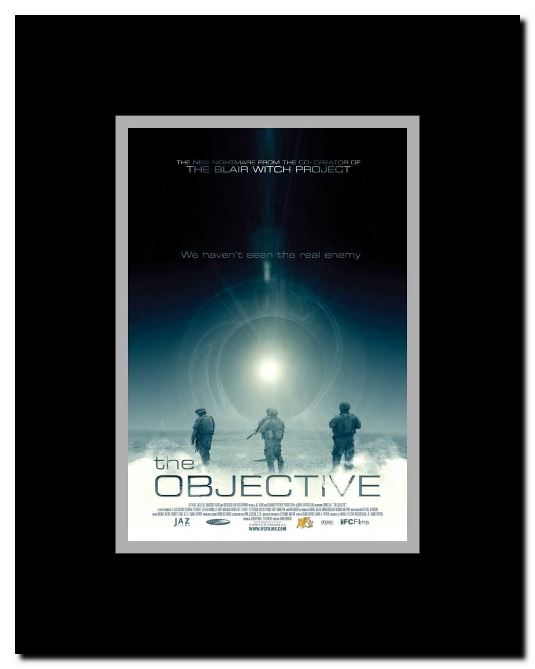 The Objective Framed Movie Poster