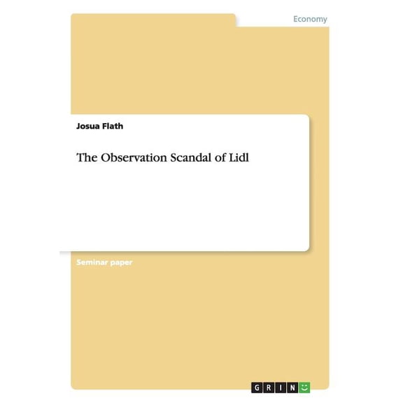 Observation Scandal of Lidl