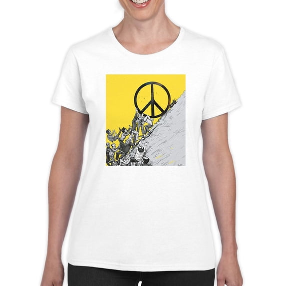 The Obstacle T-Shirt Women -Halit Kurtulmus Aytoslu Designs, Female Medium