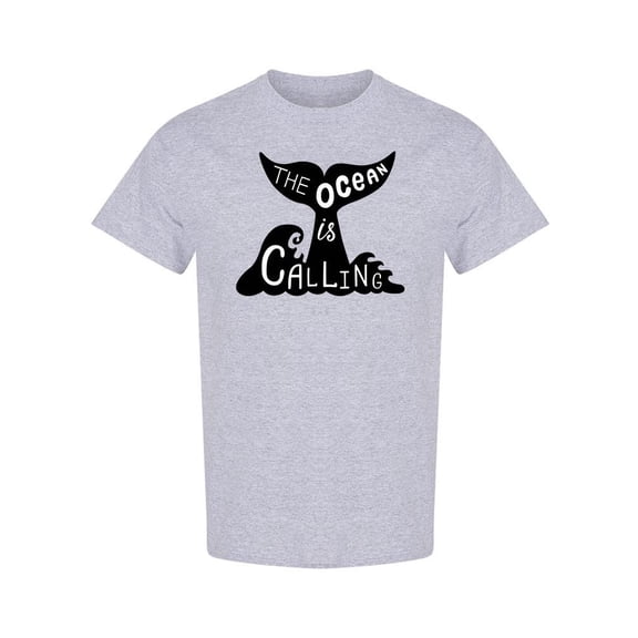 The Ocean Is Calling T-Shirt Men -Image by Shutterstock, Male Small