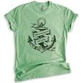 thumbnail image 1 of The Ocean Made Me Salty T-shirt, Unisex Women's Men's Shirt, Vacation Shirt, Beach T-shirt, Heather Apple Green, Medium, 1 of 6