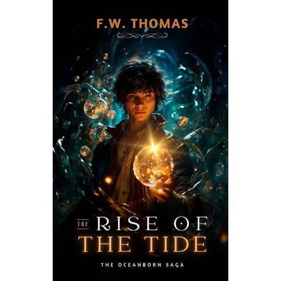 The Oceanborn Saga The Rise of the Tide: A LitRPG Adventure, Book 1, (Paperback)
