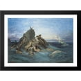 thumbnail image 1 of The Oceanides 38x28 Large Black Wood Framed Print Art by Gustave Dore, 1 of 2