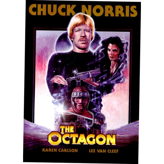 The Octagon Collage Art Movie Poster 24"x36" 24x36 Multi-Color Square Adults Poster Time