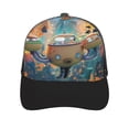 thumbnail image 1 of The Octonauts Adult Baseball Cap Adjustable Sun Visor Hat Prints Trucker Hats Skull Cap Headwear for Men Women, 1 of 6