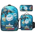 thumbnail image 1 of The Octonauts Backpack 3 Piece Set Travel Daypack Combination, Back to School Gifts, 1 of 8